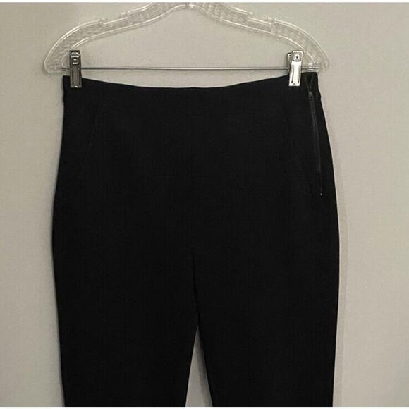 Rachel Comey Pants Straight Leg Knit Black Size 4 High Waist Pockets Classic - Picture 7 of 7